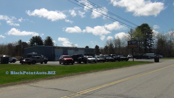 Black Point Auto & Towing - shop view from the left